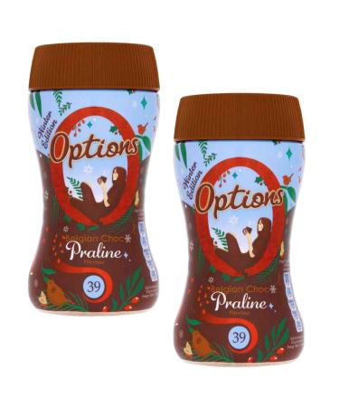 Hot Chocolate Bundle with Options Belgian Choc Praline 220g Jar (2 Pack)