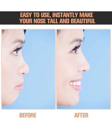 2 Sets Nose Up Lifting Shaper Clips - Silicone Nose Shaper Inserts for Slimming and Shaping Wide Nose - Invisible Nose Beauty Tools - Buy Online on SooperMarket.com