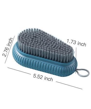 Heavy Duty Nail Brush Hand Scrub - 5 Pcs Set for Men, Women, Kids - Soft & Stiff Bristles - Handle Grip Fingernail Brush - Nails & Toes Scrubber - Buy Online on SooperMarket.com