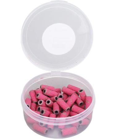 Nail Sanding Bands Multiple Sizes Smoothing Nail Art Sanding Bands Dead Skin Removal for Foot Care (Rose Red) - Buy Online on SooperMarket.com