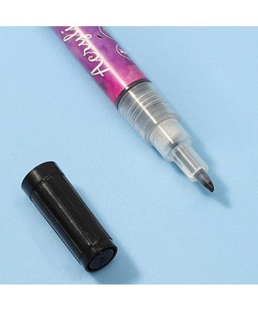 Worparsen Line Drawing Pen Quick Dry Easy To Apply Practical Nail Art Pen Drawing Painting Liner Tools Nail Supplies Black - Buy Online on SooperMarket.com