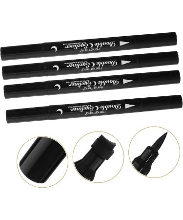 FOYTOKI 4pcs Makeup Pencils for Eyes Black Liquid Eyeliner Pen Abs - Buy Online on SooperMarket.com