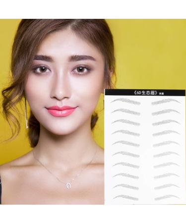 Solustrie 20 Pairs Waterproof Eyebrow Stickers - Durable Authentic Forehead Shaper for Men & Women - Buy Online on SooperMarket.com