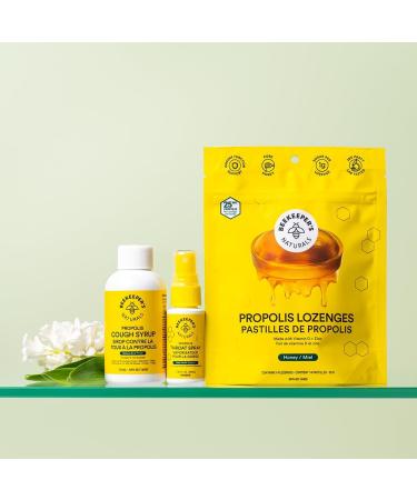 Soothing Honey Cough Drops - Immune Support with Vitamin D Zinc and Propolis - by Beekeeper's Naturals - Throat Soothing Lozenges 14 Ct(2pack) Honey 14 count (Pack of 2) - Buy Online on SooperMarket.com