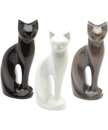 Urns UK Pet Cremation Memorial Urn Cat Antique Bronze 9.5" - Buy Online on SooperMarket.com