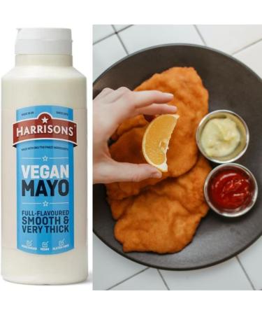 Harrison Mayonnaise Pack of 2 Mayo Sauce Bottles 1 Liter Each Vegetarian Friendly Gluten Free with No Soya Dairy and Artificial Color or Flavor Made in UK - Buy Online on SooperMarket.com
