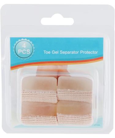 Big Toe Separator & Sleeves Set for Bunions - Single Loop Spacers for Overlapping Toe Correction - Buy Online on SooperMarket.com