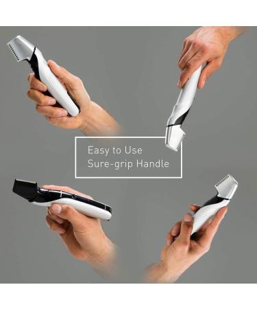 Panasonic Body Trimmer ER-GK60 - Electric Razor for Men with 3 Attachments | Skin-Friendly Wet & Dry Shave | Head & Body Hair Clipper - Buy Online on SooperMarket.com