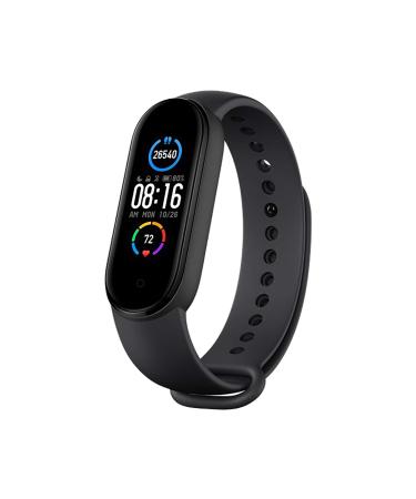 Xiaomi Mi Band 5 Smart Wristband 1.1 inch Color Screen Miband with Magnetic Charging 11 Sports Modes Remote Camera Bluetooth 5.0 Global Version - Black