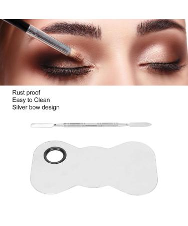 Shop Premium Cosmetic Makeup Palette Set | Stainless Steel Mixing Tray & Spatula for Flawless Foundation & Nail Art - International Shipping Available - Buy Online on SooperMarket.com