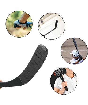 Vueinrg Ice Hockey Tape - 2 Rolls 2.5cm x 25m | Shock-Absorbing Anti-Rod Adhesive Handle Tape (Black Red) for Hockey & Sports - Buy Online on SooperMarket.com