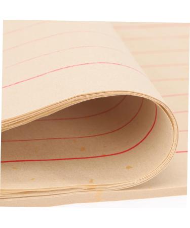 STOBOK 50 Sheets Rice Paper Chinese Calligraphy Practice Paper Xuan Paper Calligraphy Paper Art Paper As Shown 29x19cm - Buy Online on SooperMarket.com
