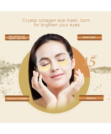 5 Pairs Crystal Collagen Eye Mask - Dark Circles & Fine Lines Treatment - Buy Online on SooperMarket.com
