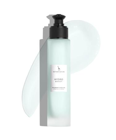Hyaluronic Acid Moisturiser Gel with Organic Aloe Vera - NATURAL VEGAN COSMETICS - 100ml - Intensive Hydration - Anti-Ageing and Anti-Wrinkle Face Care for Men and Women