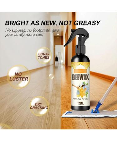 LONGLUAN Natural Micro-Molecularized Beeswax Spray Molecularized Beeswax Spray Bees Wax Furniture Polish and Cleaner Antique Furniture Cleaner Crack and Scratch Renovation Care Wax (2pcs) - Buy Online on SooperMarket.com