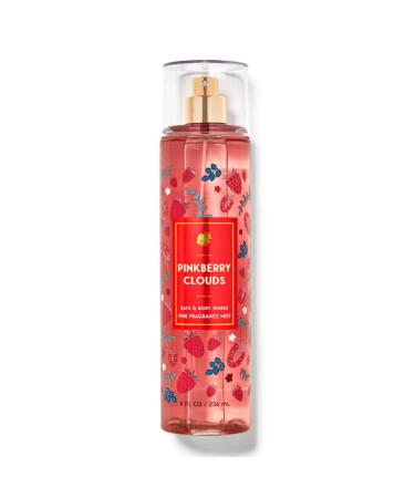 Pinkberry Clouds Fine Fragrance Mist 236ml/ 8 fl oz (Strawberry Spun Sugar Marshmallow Fluff Fresh Air)