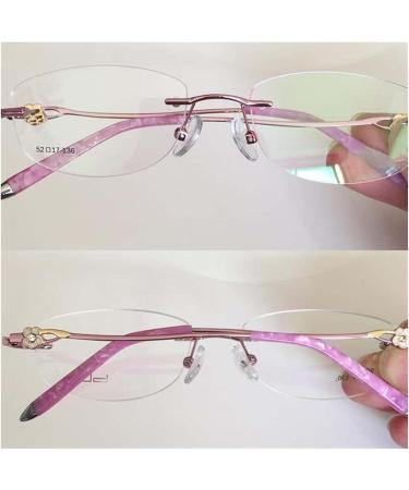 Ranara Glasses End Spikes Replacement - Metal Carved Flower Glasses Legs & Accessories - Red Replacement Arms for Borderless 1-Hole Glasses - Buy Online on SooperMarket.com