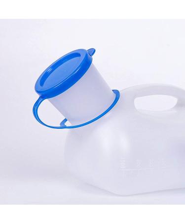 Male Urinal Bottle Camping Toilet Urine Bottle 1000ML Unisex Potty Urinals for Car Toliet Urinal Pot Portable Pee Bottle with A Lid and Funnel Leakproof Urinals for Car Travel Camping Outdoor - Buy Online on SooperMarket.com