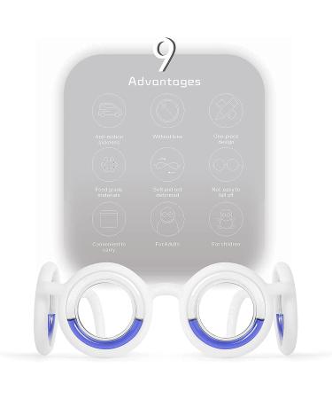 Hion Anti-Motion Sickness Smart Glasses - Portable Nausea Relief for Sport, Travel, Gaming - No Lens Liquid Glasses for Adults or Kids - Buy Online on SooperMarket.com