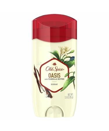 Old Spice Deodorant for Men  Oasis with Vanilla Notes Scent Inspired by Nature 3 Oz (Pack of 1) Oasis Deodorant (Pack of 1)