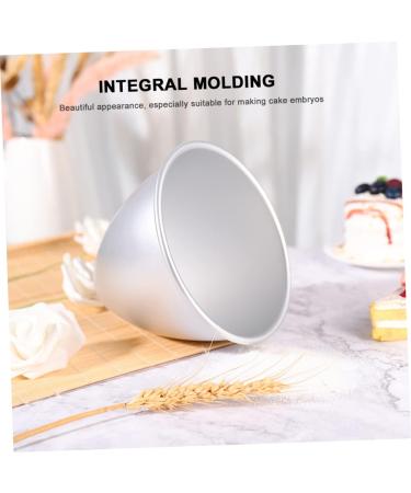 Alipis Cake Mold Princess Dress Cake Pan Chocolate Hemisphere Pan 3D Semicircle Doll Cake Tin Cake Baking Mold Girls Suit Doll Cake Pan 8 Inch DIY B013 Football Aluminum Alloy Doll - Buy Online on SooperMarket.com