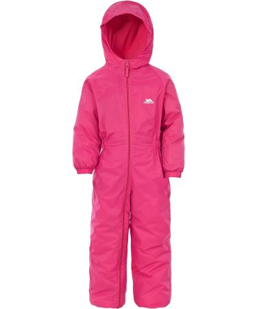 Trespass Kids' Waterproof Drip Drop Outdoor Rain Suit - 5-6 Years Gerbera Blue | Waterproof Outdoor Suit for Kids - Easy Clean & Lightweight - Buy Online on SooperMarket.com