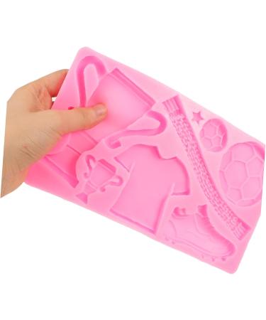 Toddmomy Sports Ball Jelly Trophy Mold Silicone Adorable Cookie Mold Silica Gel Pink Paper Cup Sport Balls aldult Soccer Shoes epoxy Resin Cookie Making molds Trophy Tool - Buy Online on SooperMarket.com