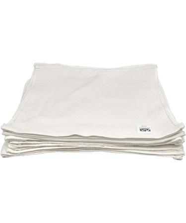 Marquis Mills 12x12 White Cotton Washcloths - Reusable Thin Cloth Rags - 60 Pack 1LB Dozen for Bath, Exfoliating, Kitchen, Garage - Buy Online on SooperMarket.com