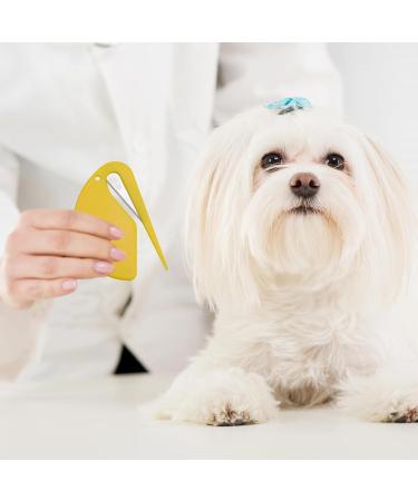 Best PET Knotting Comb Set - De-Filtering Tool with Steel Blade for Dogs & Cats - 5 PCs for Gentle Undercoat Removal - Buy Online on SooperMarket.com