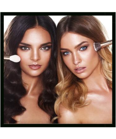 Professional Blending Makeup Brush | Vegan Highlighting Brush for Flawless Stippling & Powder Setting | Premium Soft Face Makeup Tool - Buy Online on SooperMarket.com