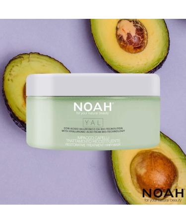 Noah Yal Restorative Hair Mask with Hyaluronic Acid | 200ml for Damaged & Dry Hair - Buy Internationally - Buy Online on SooperMarket.com