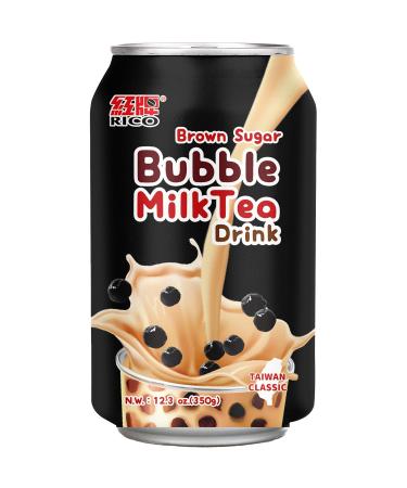 RICO - Bubble Milk Tea Brown Sugar - 1 X 350 ML Brown Sugar 1-Pack