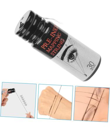 Gogogmee Eyebrow Ink Black Line Eyebrow Measure Tool Professional Eyebrow Line Portable Eyebrow Pencil - Buy Online on SooperMarket.com