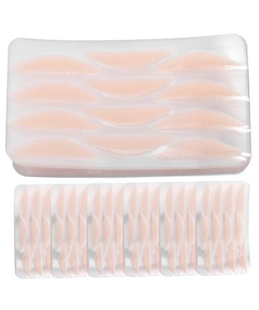 HAPINARY 50 Sheets Lace Double Eyelid Sticker Eyes Tape for Makeup Transparent Eyelid Tape Eyelid Lifter Strip Double Eyelid Stickers Eyelid Strips Eyelid Lift Tapes Eyelid Tapes for