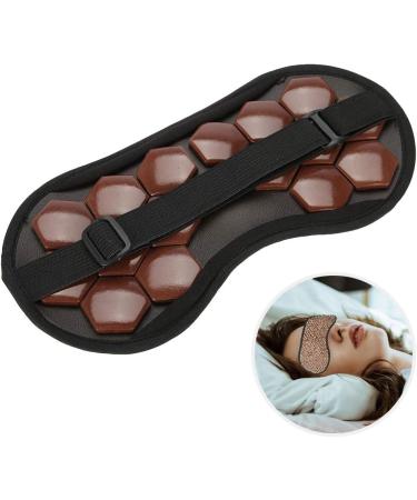 Jade Eye Mask Quartz Jadestone Eye Pad Jade Stone Sleep Eye Pad to Eliminate Wrinkles Puffiness and Irritation(Germanite) - Buy Online on SooperMarket.com