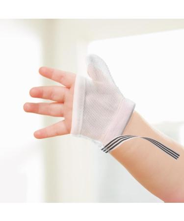 Stop Thumb Sucking Finger Protection Gloves for Toddlers - Breathable No-Scratch Thumb & Finger Covers - Buy Online on SooperMarket.com