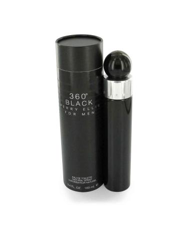 Perry Ellis 360 Black Cologne by Perry Ellis 3.4 oz EDT Spay for Men