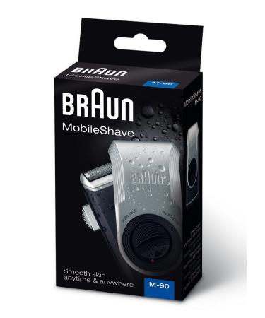 Buy Braun Brown Shaver Mobile Shave M-90 - Portable & Efficient Shaving Solution | International Shipping Available - Buy Online on SooperMarket.com