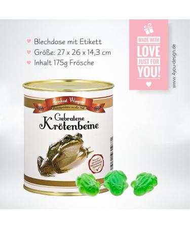 4YOU Design Toads Fine - Fun Party Gift for Kids & Adults | Frogs Fruit Gum in Original Socket - Perfect for Birthdays & April Fools - 175g Pack - Buy Online on SooperMarket.com