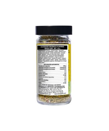 Bragg Organic 24 Herbs & Spices Seasoning | 1.5 oz - All-Natural Flavor Enhancer - Buy Online on SooperMarket.com