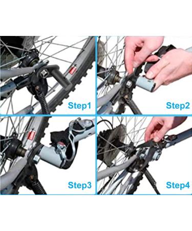 Eways Bicycle Trailer Coupling | Secure Connector for Kids' Bikes & Pet Trailers | Universal Trailer Coupling Hook - Buy Online on SooperMarket.com
