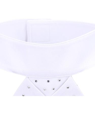 CHICIRIS Riding Stock Tie Conveneint Equestrian Pre Tie Cotton 32x20.5cm Equestrian Equipment for Equestrian Competition - Buy Online on SooperMarket.com