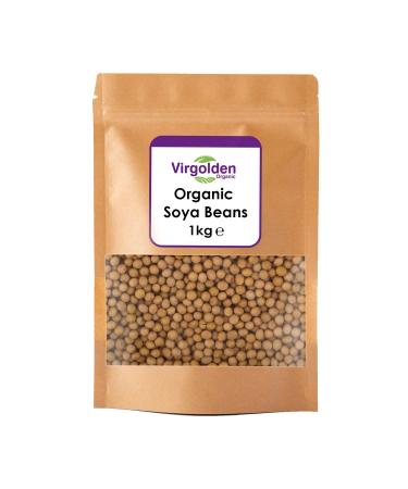 Organic SOYA Beans 1kg by Virgolden Organic