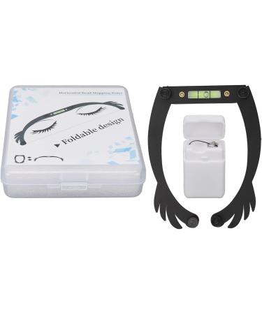 Eyebrow Ruler Precise Professional Microblading Line Marker Ruler For Salon (Black) - Buy Online on SooperMarket.com