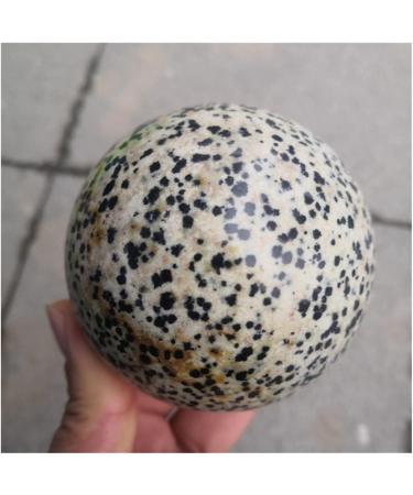 Natural Crystal Rough Ornament Natural Stone Sphere Dalmatian Jasper Crystal Quartz Ball for Gift for Reiki Decoration Gift Decoration feng Shui 1pc (Color : 1pc 60mm) - Buy Online on SooperMarket.com