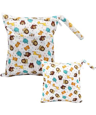 Egurs Diaper Bag Wetbag - Large & Medium Sizes for On-the-Go | Cute Small Animal Design - International Shipping Available - Buy Online on SooperMarket.com