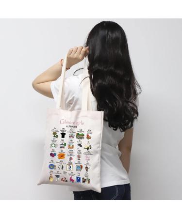 Gilmore Tv Show Gift LorelaiÂ Rory Gilmore Fan Gift Gilmore Tote Bag for Girl Gilmore Gil-more Tote - Buy Online on SooperMarket.com