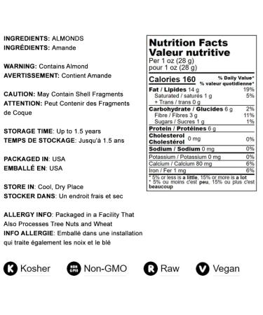 California Unblanched Almond Flour 1.5 lbs - Non-GMO, Natural Meal | Raw, Kosher, Vegan | Keto, Paleo Friendly - Buy Online on SooperMarket.com