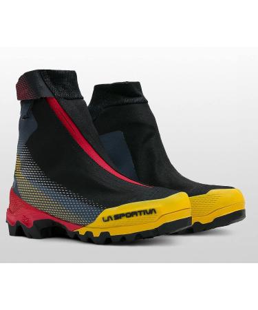 La Sportiva Aequilibrium Top GTX Mountaineering Boot - Men's Black/Yellow Size 46.0 - Buy Online on SooperMarket.com