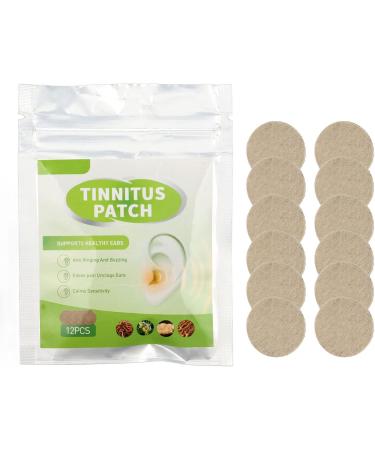 Tinnitus Relief Patch 12pcs - Lightweight and Mild Ear Pain Relief for Tinnitus Patients - Buy Online on SooperMarket.com